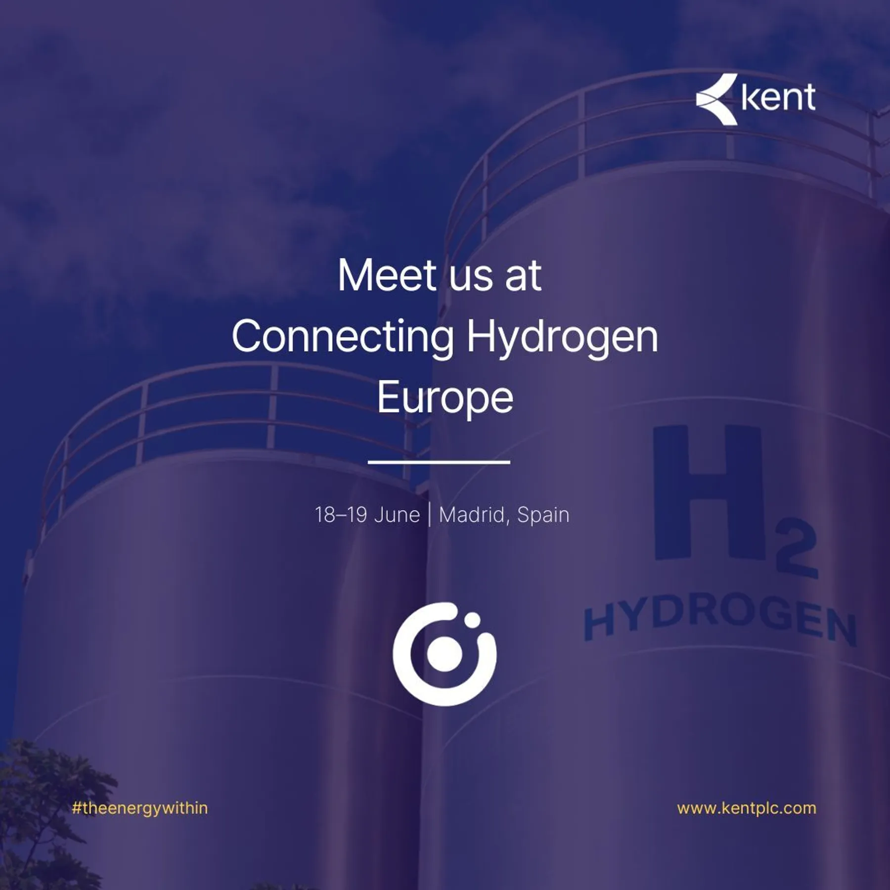 Connecting Hydrogen Social Media Card