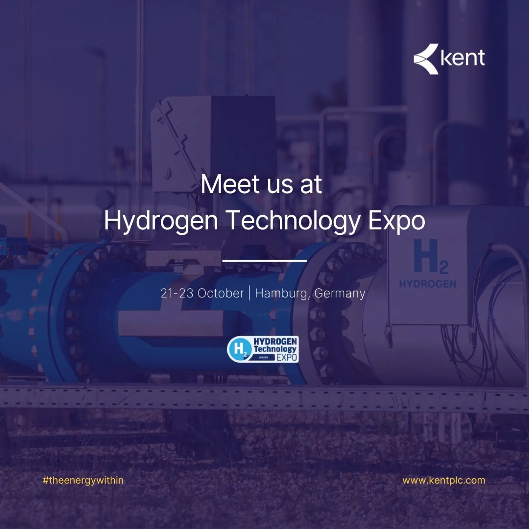 Hydrogen Technology Expo Social Media Card
