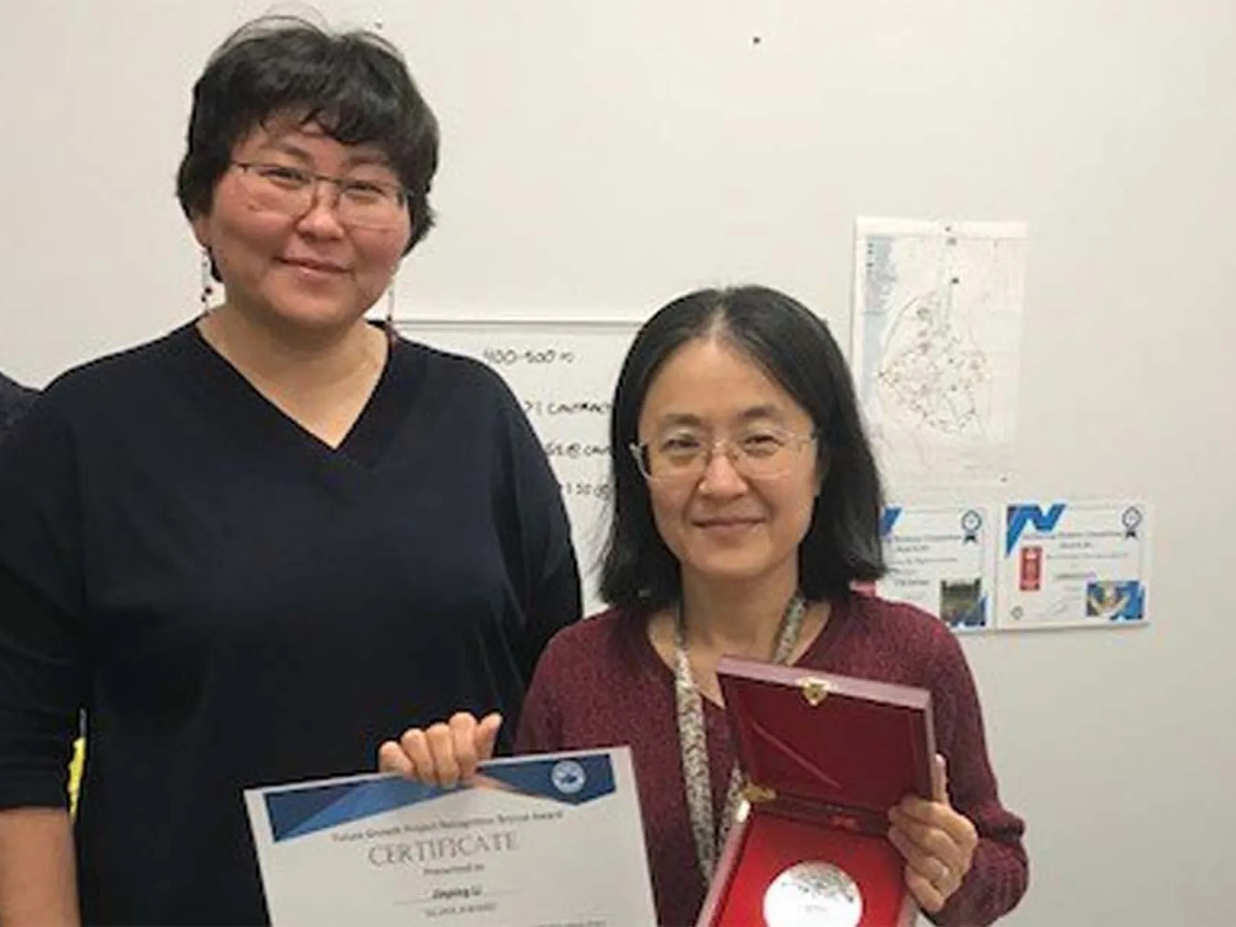 Shirley Li receives TCO Silver Award