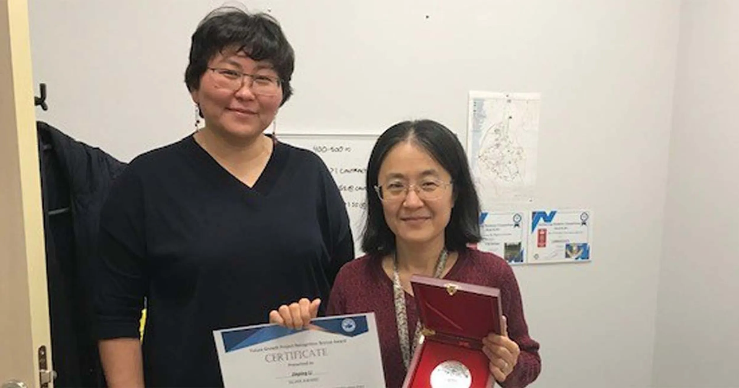 Shirley Li receives TCO Silver Award
