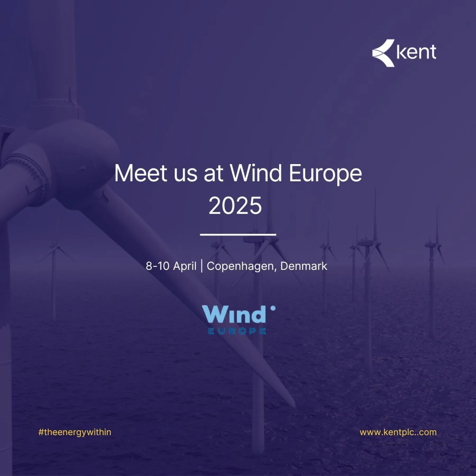 Wind Europe 2025 social media card