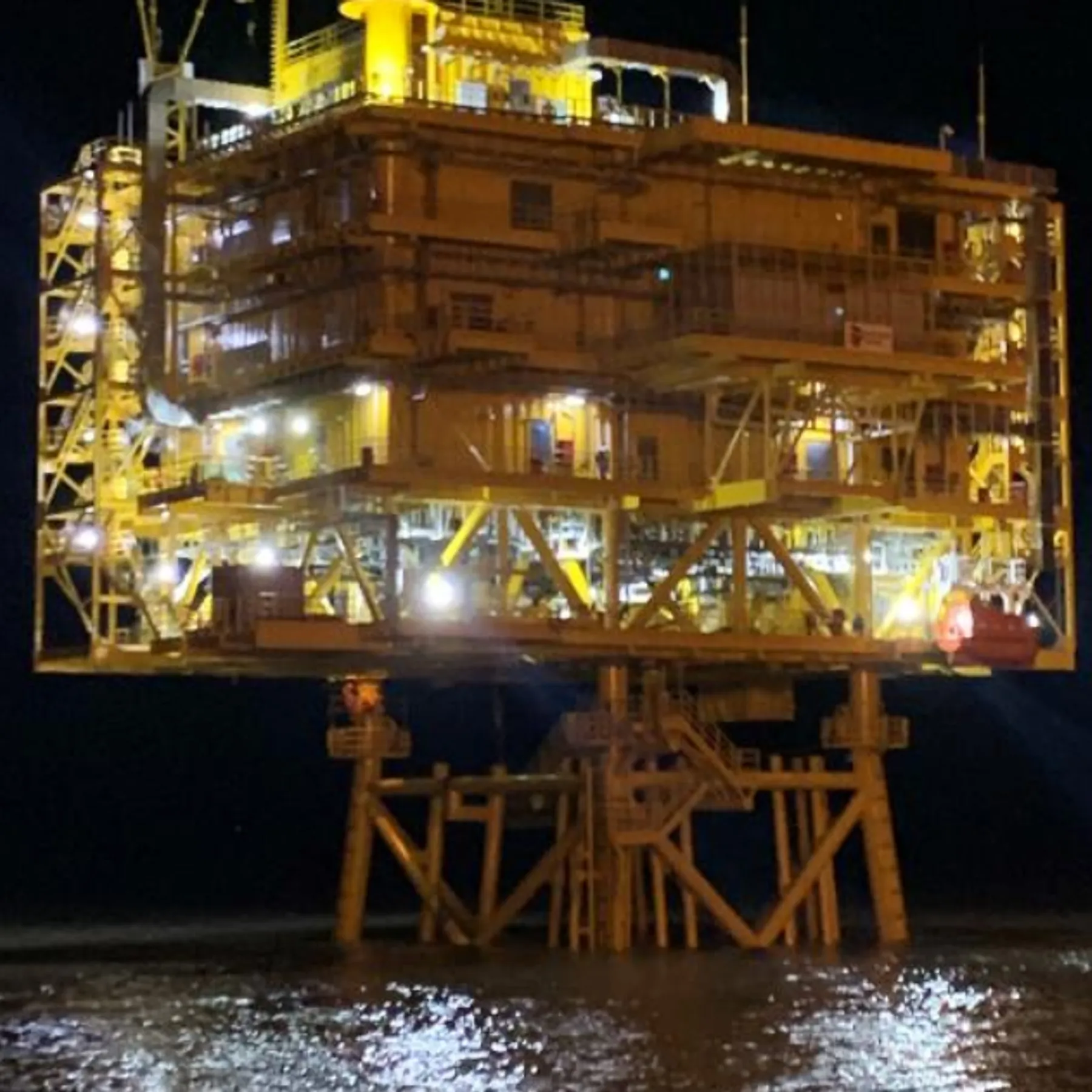 Binhai South H3 Offshore Substation Stands