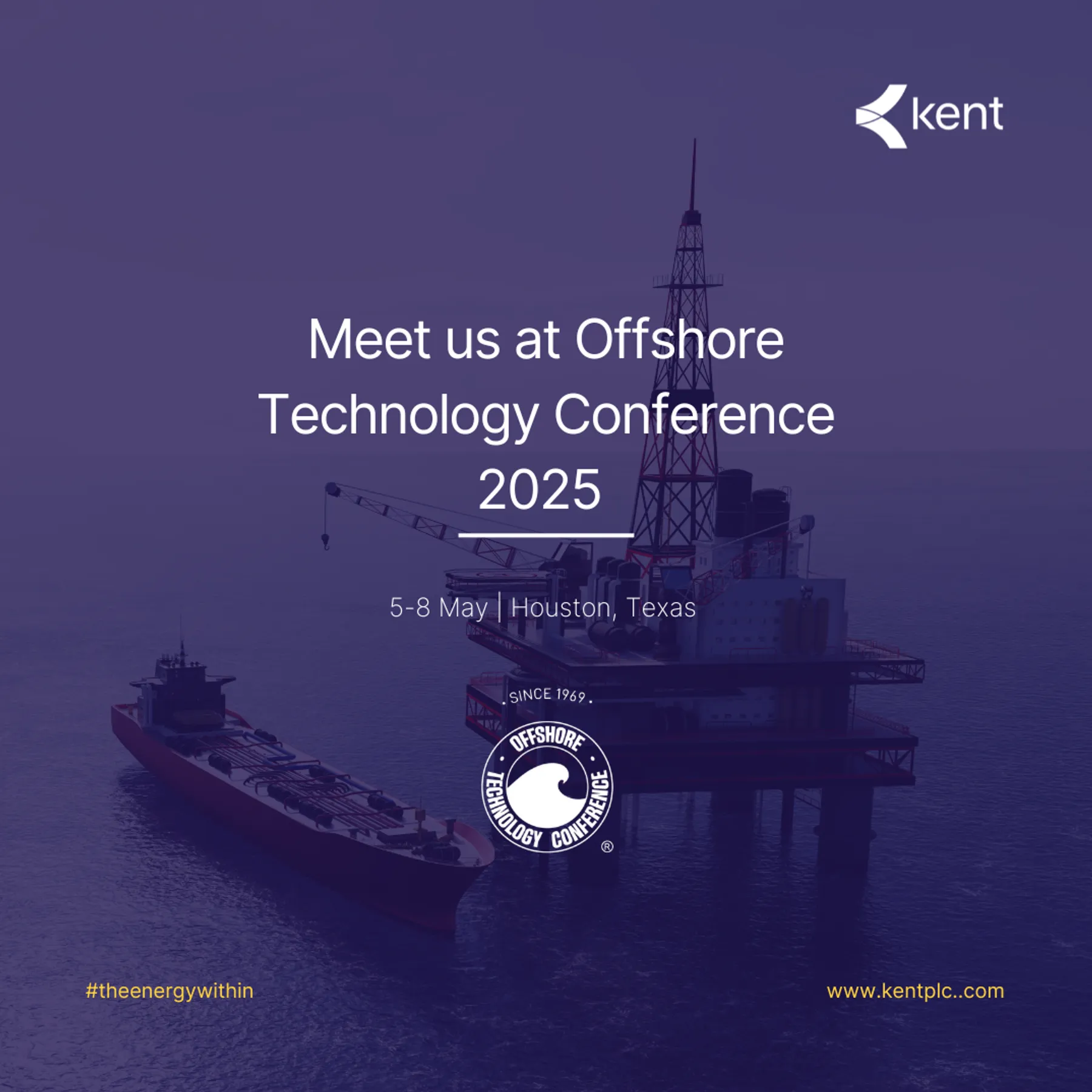 Offshore Technology Conference 2025 social media card